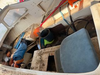 Barco Taylor 49 para restaurar.