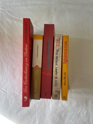 Novelas románticas Lote de 5 libros