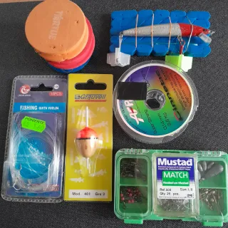 Lote 2 cañas y carretes pesca