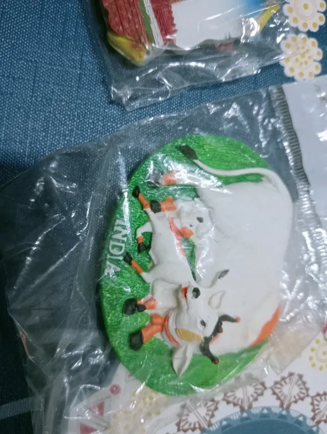 7 imanes de la India Relieve ñ