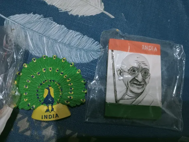 7 imanes de la India Relieve ñ