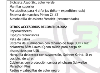 Bicicleta reclinada Azub Six