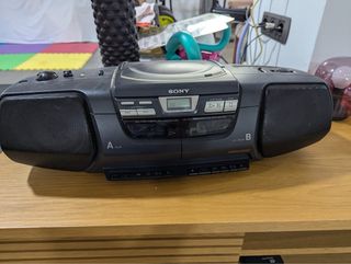 Radio Cassette Sony CFD-222L Negra/Gris