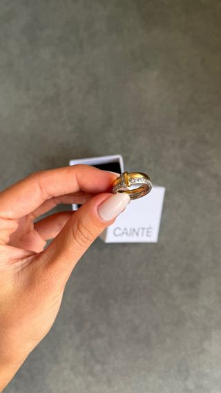 Anillo CAINTÈ Oro y Plata