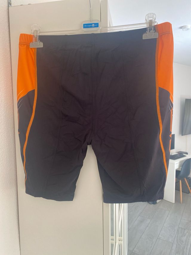 Calzoncini Mizuno Neri e Arancioni