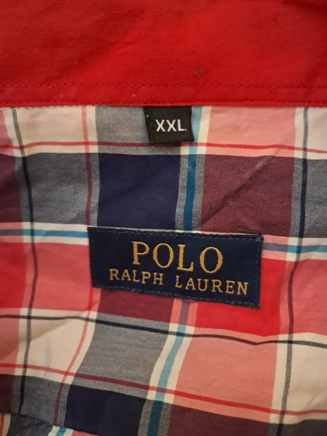 Camisa Polo Ralph Lauren cuadros