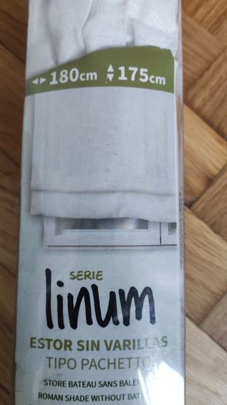 Estor Linum Pachetto 180x175 cm Nuevo