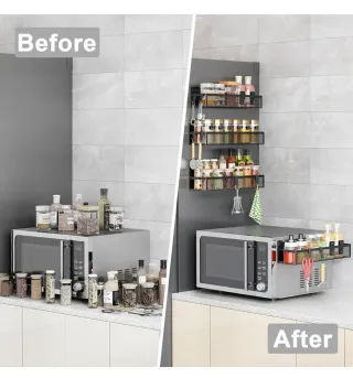 Estante Magnético Cocina 4 Piezas