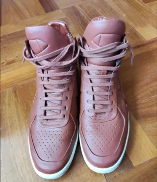 Stivaletti Zara Uomo Marrone Tg 43