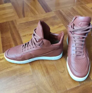 Stivaletti Zara Uomo Marrone Tg 43