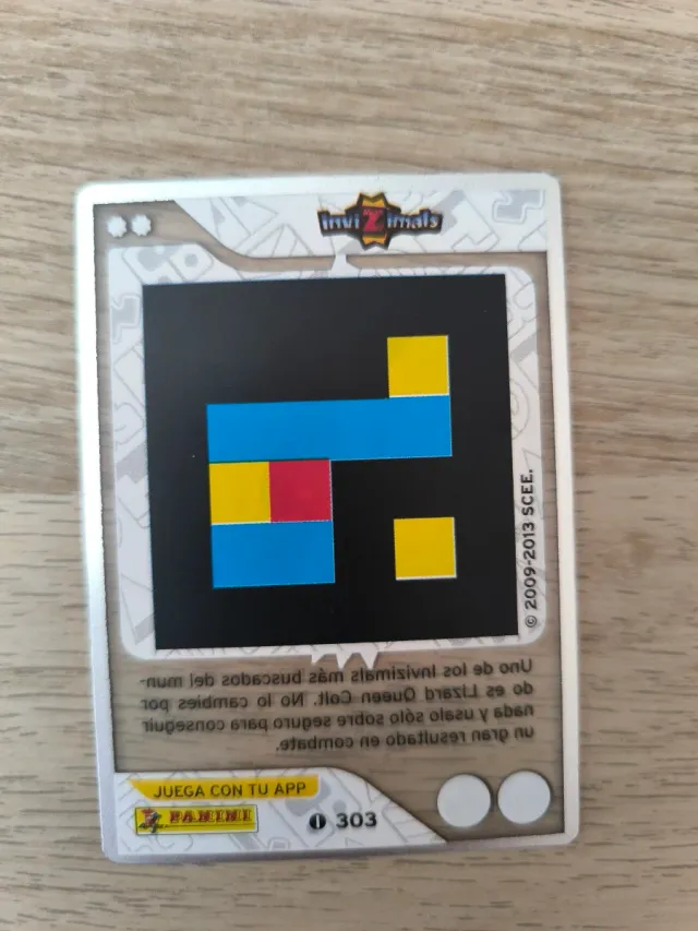 Carta Invizimals Lizard Queen Colt 2009-2013