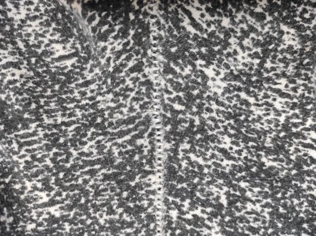 Leggins estampado texturizado blanco negro / gris