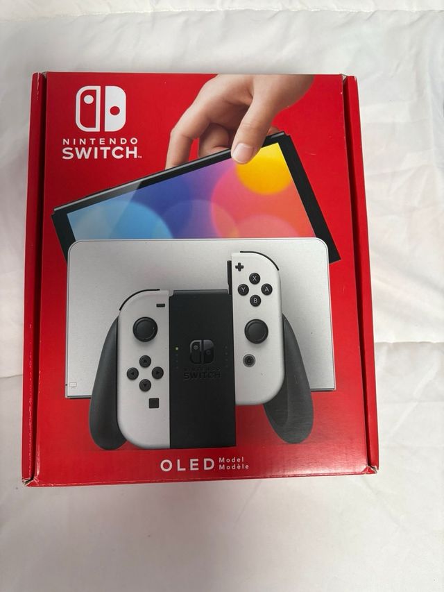 Nintendo Switch OLED Blanca