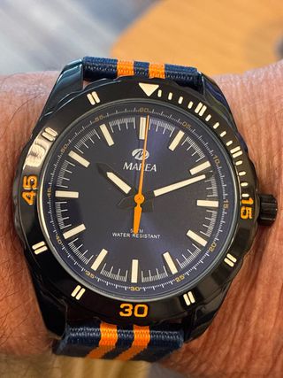 Reloj Marea Hombre B36122/1 Azul Naranja