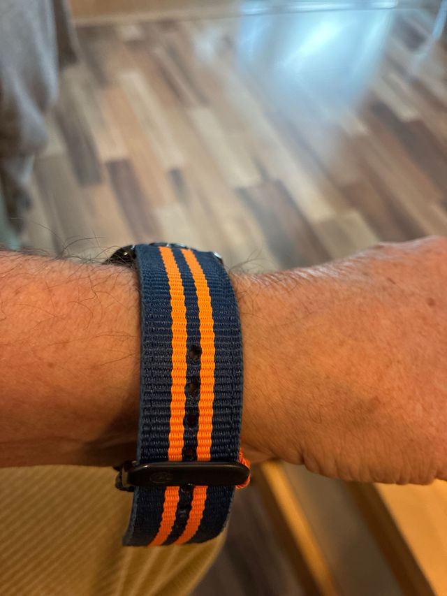 Reloj Marea Hombre B36122/1 Azul Naranja