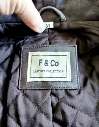 Abrigo largo de piel ovino