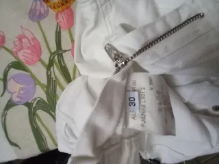 Pantaloni bianchi Daniele Alessandrini donna