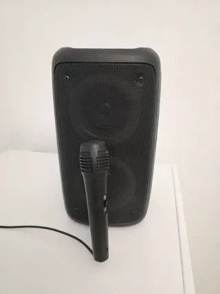 Cassa Bluetooth Karaoke Portatile