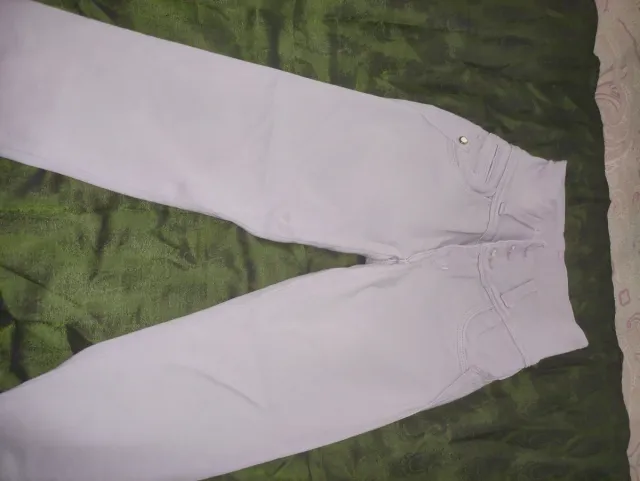 Pantalones colombianos levanta cola blancos