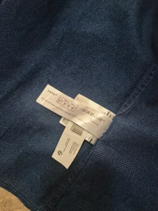 Camisa de hombre azul