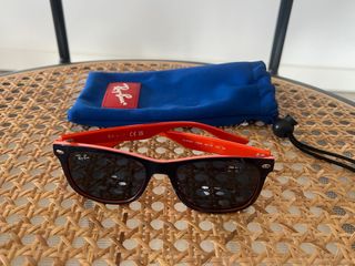 Gafas de sol Ray-Ban Wayfarer Junior Azul/Naranja