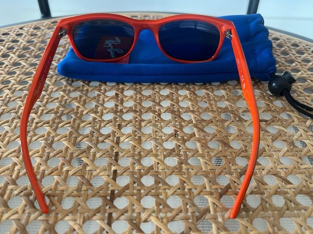 Gafas de sol Ray-Ban Wayfarer Junior Azul/Naranja