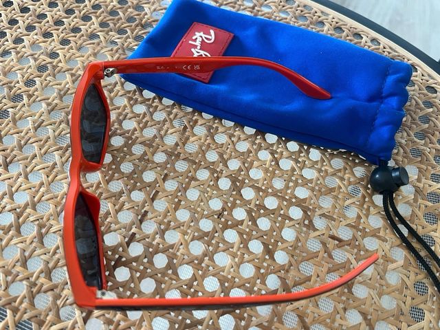 Gafas de sol Ray-Ban Wayfarer Junior Azul/Naranja