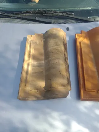 Tejas mixtas 2 colores