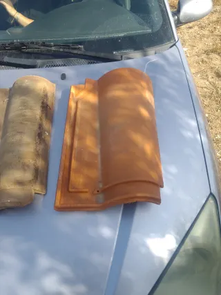 Tejas mixtas 2 colores