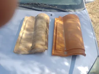 Tejas mixtas 2 colores