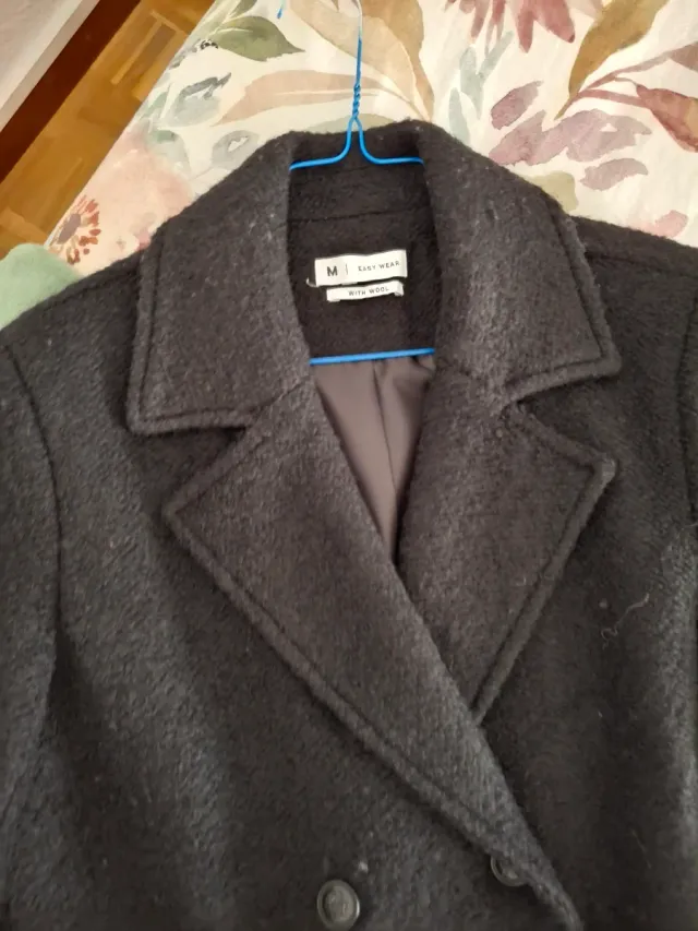 Chaquetón negro talla M