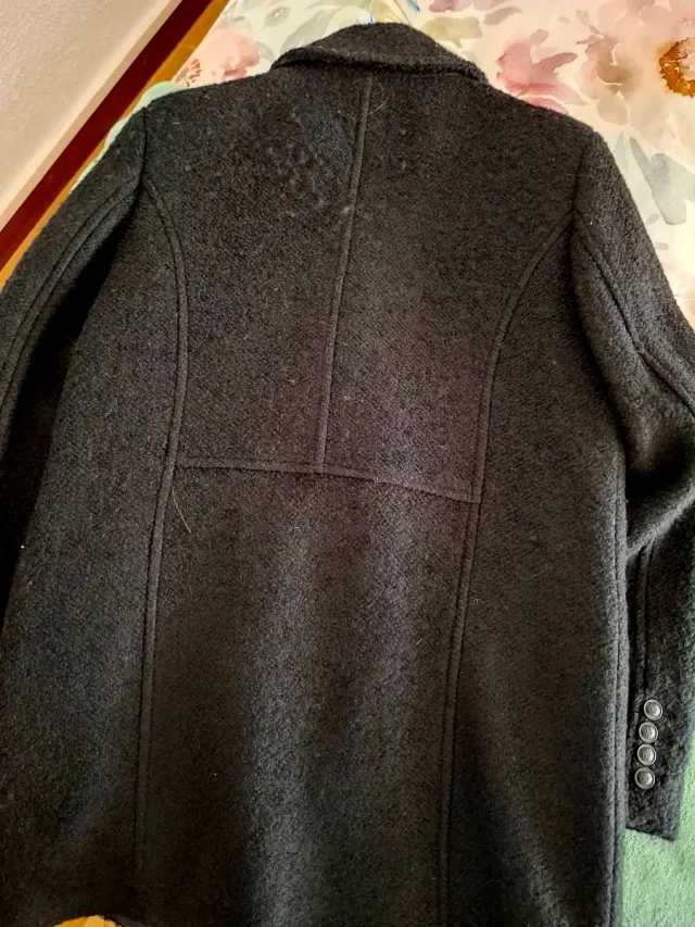 Chaquetón negro talla M