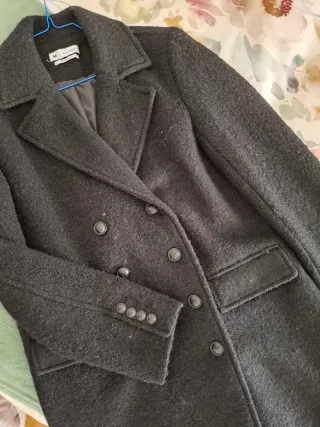 Chaquetón negro talla M