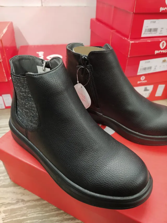 Botines Garvalin Mujer Negro Talla 32