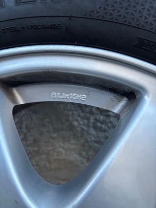 ruedas llantas neumáticos invierno