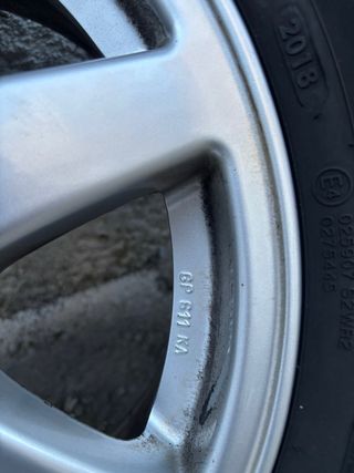 ruedas llantas neumáticos invierno