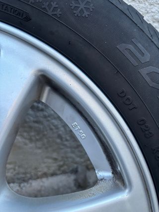 ruedas llantas neumáticos invierno