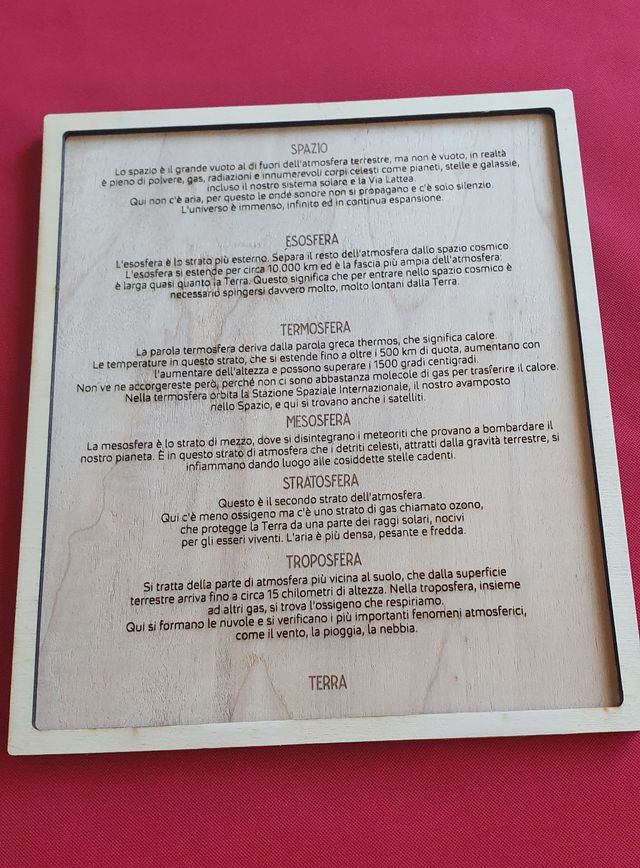 Puzzle Incastri Strati Atmosfera montessori