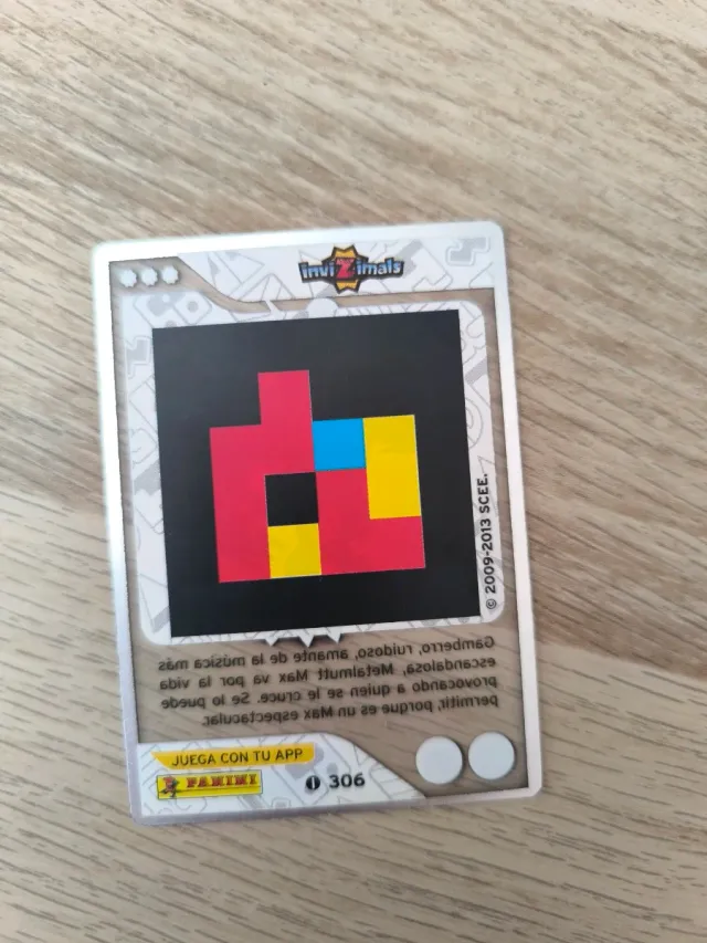 Carta Invizimals Metalmutt Max Diamante