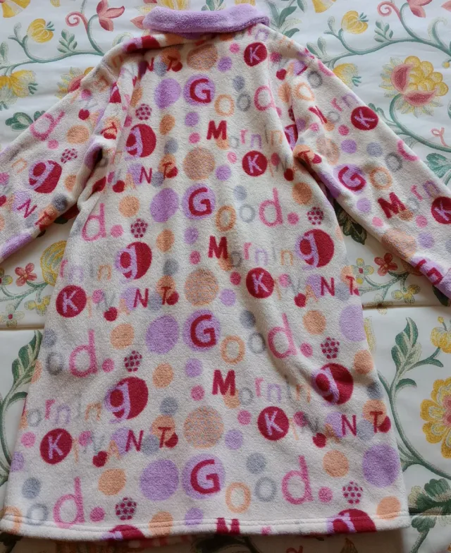 Bata coralina de invierno para niña T.14