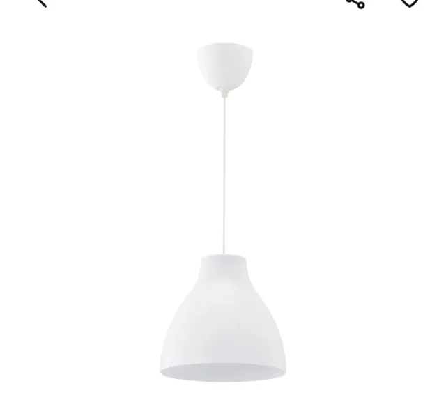 Lámpara Melody Ikea Blanca