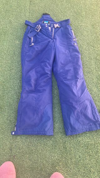 Pantalón de esquí azul hombre talla 42
