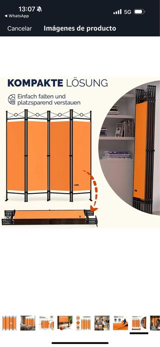 Biombo separador ambientes CASARIA 180x163