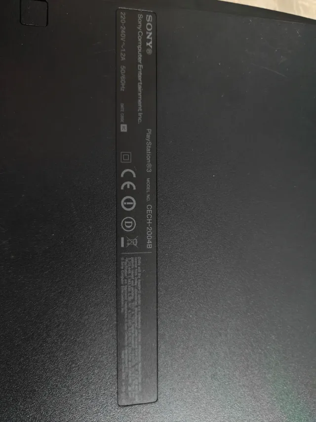 PS3 Slim Negra - Problemas Lector