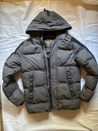 Chaqueta Glorious Gansta Gris y Negra