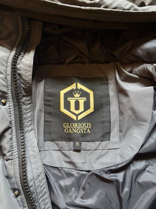 Chaqueta Glorious Gansta Gris y Negra