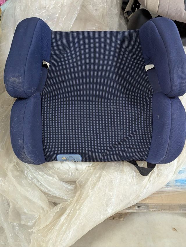 Elevador coche niño azul