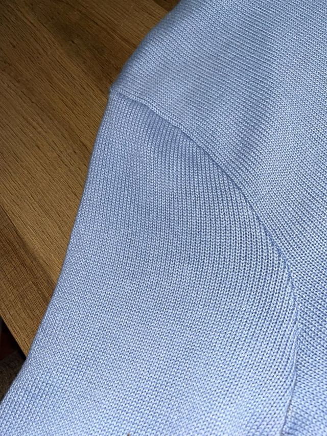 Jersey Polo Ralph Lauren Azul Media Cremallera