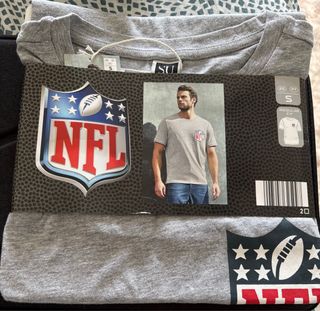Camiseta NFL SU Gris Talla S