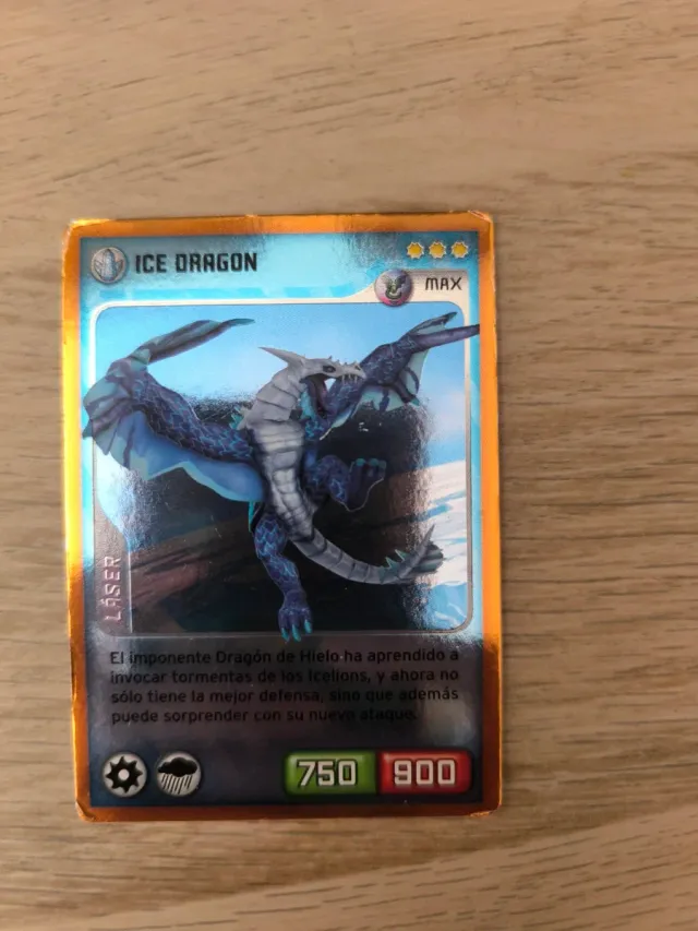 Carta Invizimals Ice Dragon 2009-2013